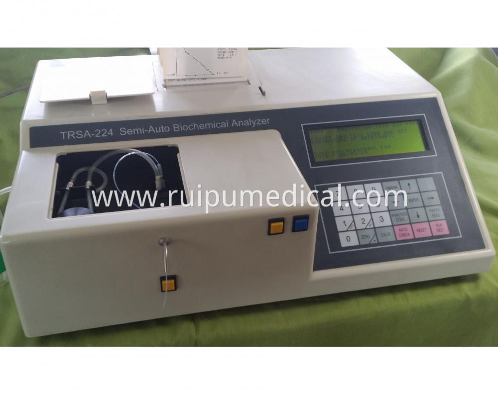 High Quality Semi Auto Biochemistry Analyzer